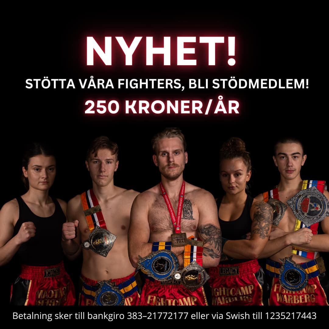 Thaiboxning i Varberg - Varbergs Thaiboxningsklubb avgifter